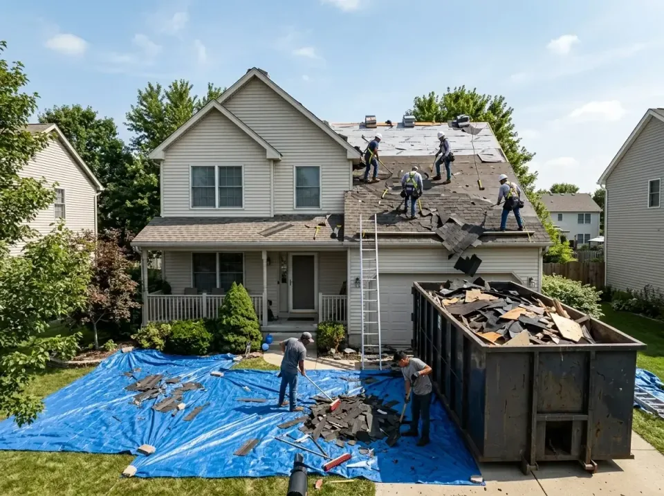 roof-replacement-debris-remova-004 — frequently asked questions, Cheapest Dumpster Rentals in Galveston, TX